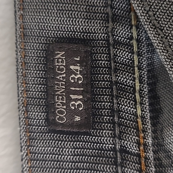 Mec Denim, grey jeans with distressed detail, Size 31 - Picture 3 of 8